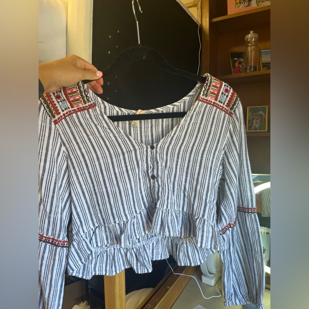 Raga long sleeve flowy top
